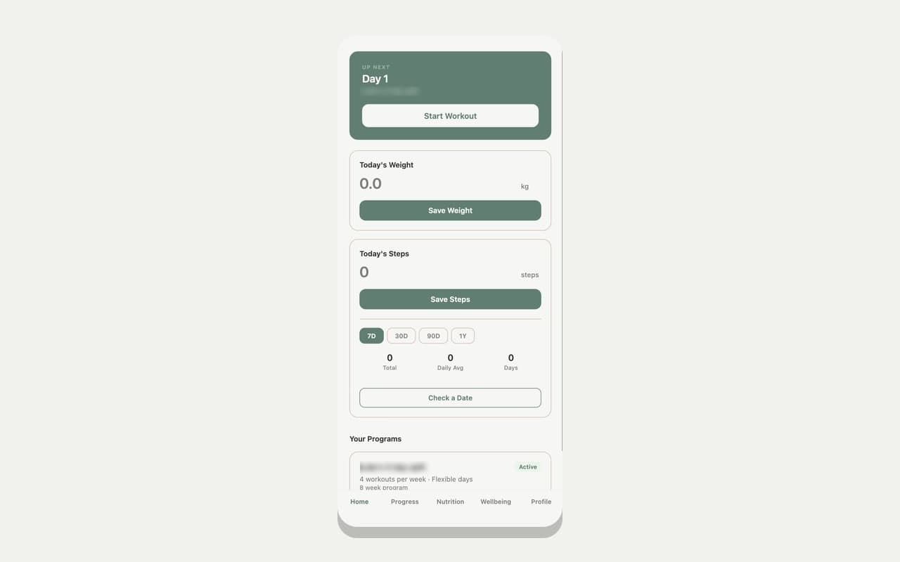 CN Training — Client App preview